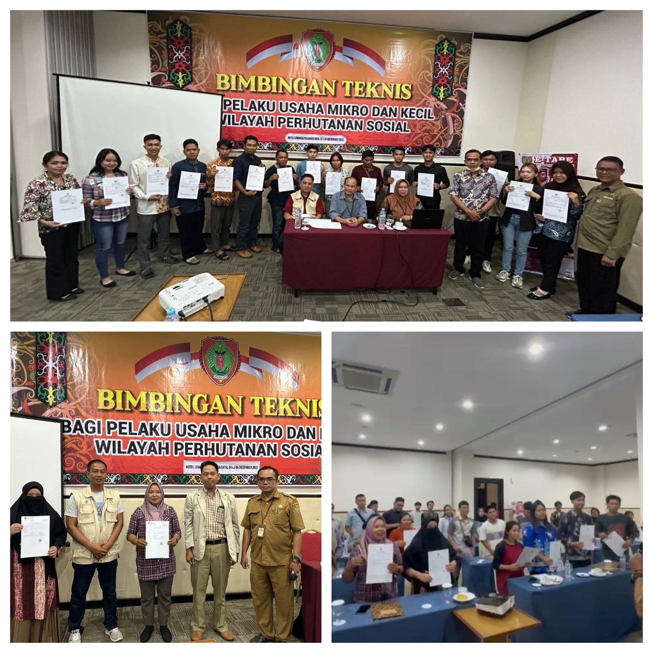 Bimbingan Teknis Bagi Pelaku UMK Wilayah Perhutanan Sosial