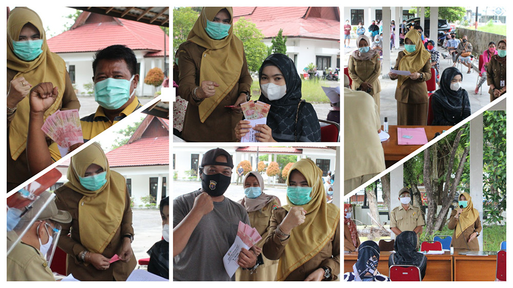 Pemprov Kalteng salurkan 391 bansos Bagi Pelaku UMKM.