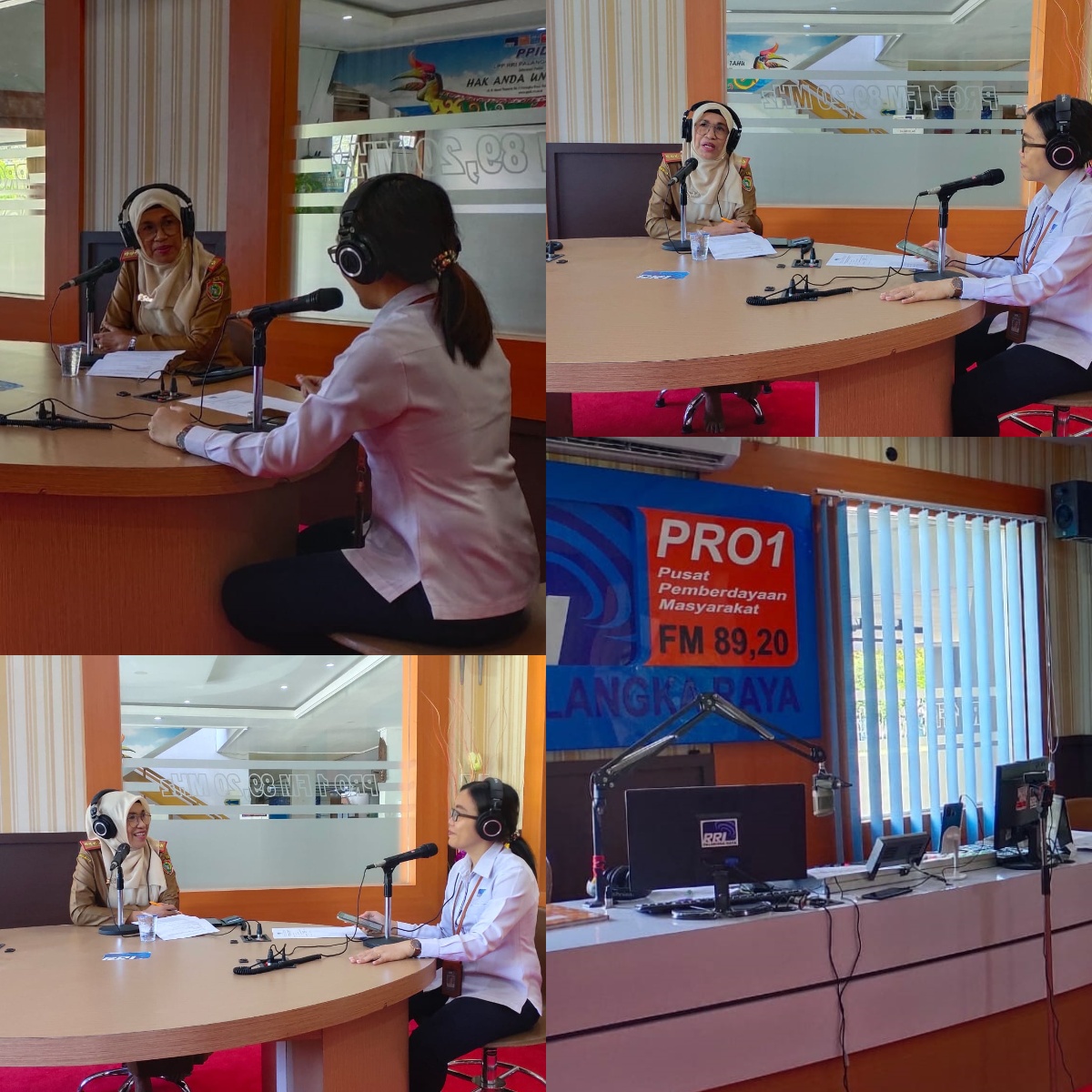 Talkshow RRI Kalteng perihal JAMBORE UMKM Wilayah Barat