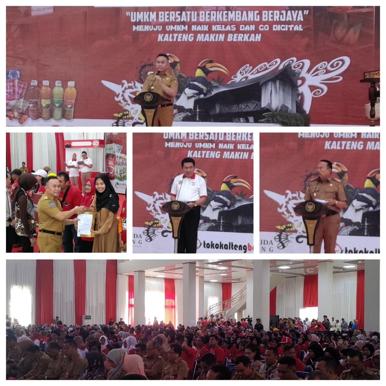 Gubernur Kalimantan Tengah membuka secara resmi, Kegiatan Jambore UMKM Wilayah Barat