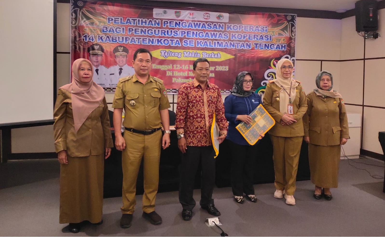 Pelatihan Pengawasan Koperasi Bagi Pengurus/Pengawas Koperasi 14 Kabupaten/Kota se Kalimantan Tengah