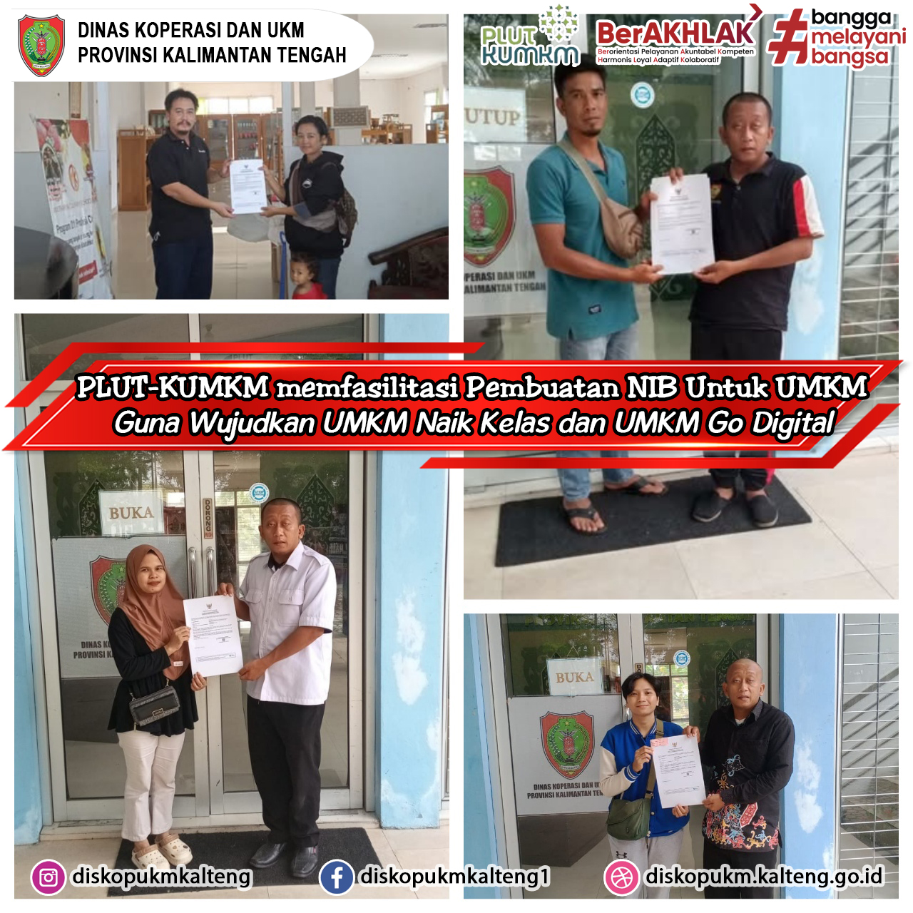 PLUT-KUMKM memberikan pendampingan dan memfasilitasi Pembuatan NIB Untuk UMKM