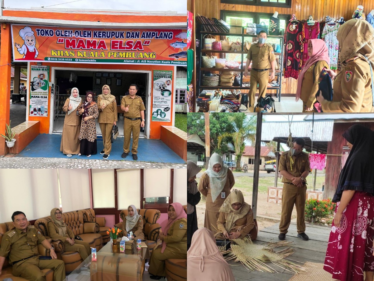 Kunjungan ke Dinas Koperasi, UKM Perindustrian dan Perdagangan Kab. Seruyan, serta Kunjungan Ke UKM Binaan Pemerintah Kabupaten Seruyan.