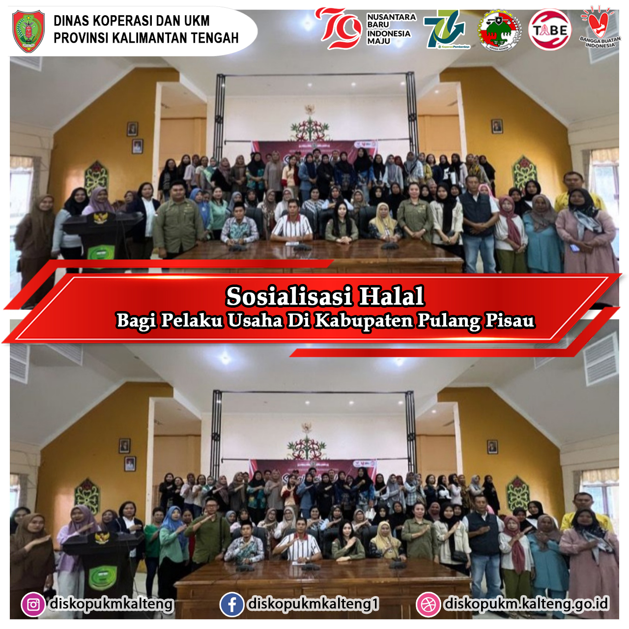 Sosialisasi Halal Bagi Pelaku Usaha di Kabupaten Pulang Pisau