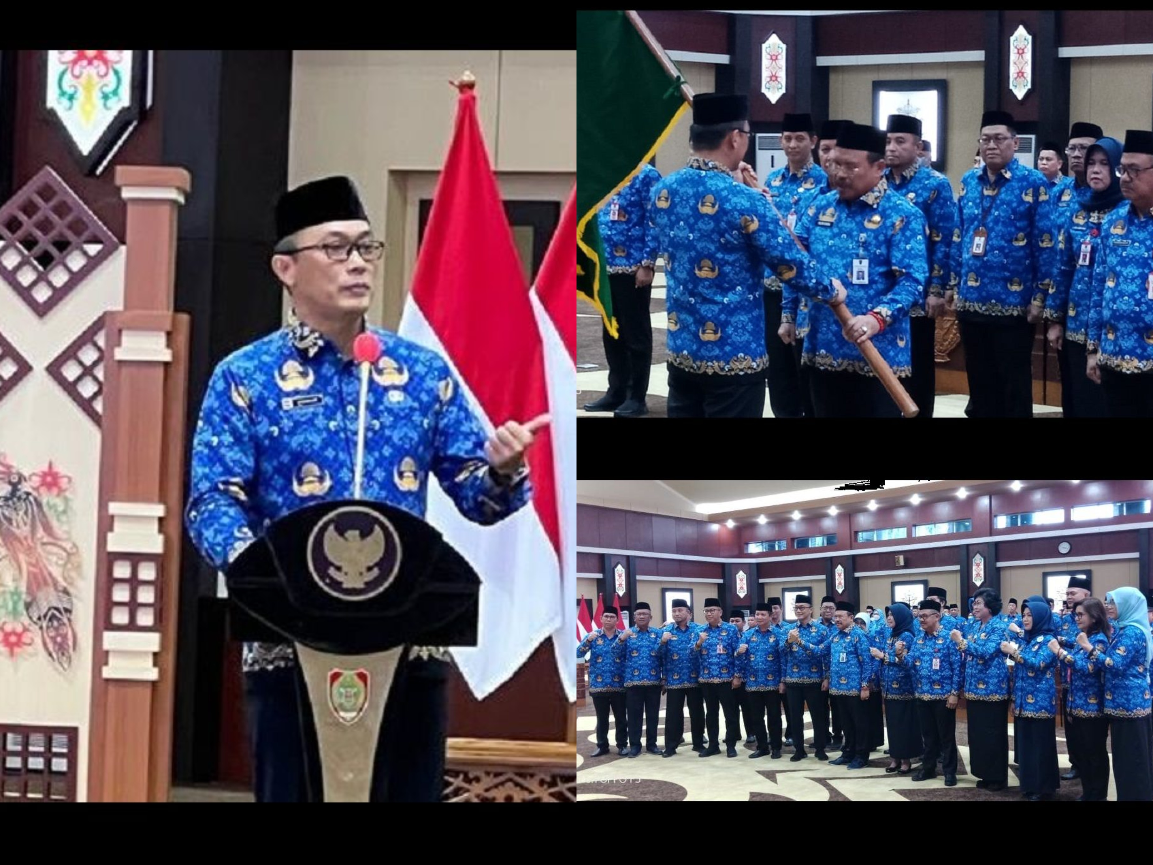 Pengukuhan Dewan Pengurus Provinsi Korpri Kalimantan Tengah masa bakti 2022 - 2027